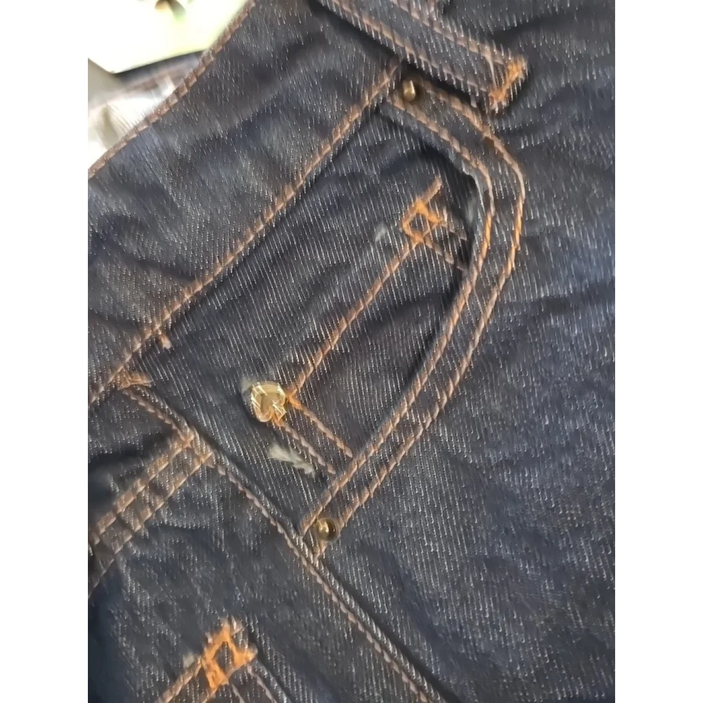 Kate Spade New York x Target 24 X 27” Straight Leg Wide Cuff Jeans Sz 00 (C-42)